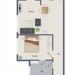 Wohnung 5, Grundriss